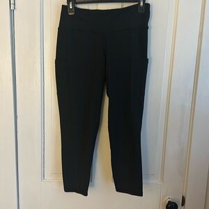 Bend yoga pants, cropped